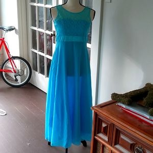 Girls size 12 gown
